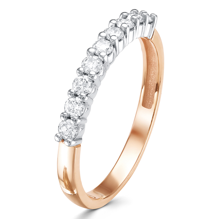 Кольцо, золото, бриллиант, 3492-110